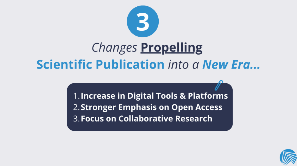 3 Changes Propelling Scientific Publishing into a New Era