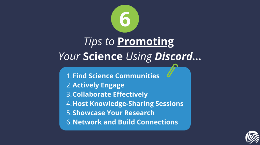 6 Tips to Promoting 
Your Science Using Discord...