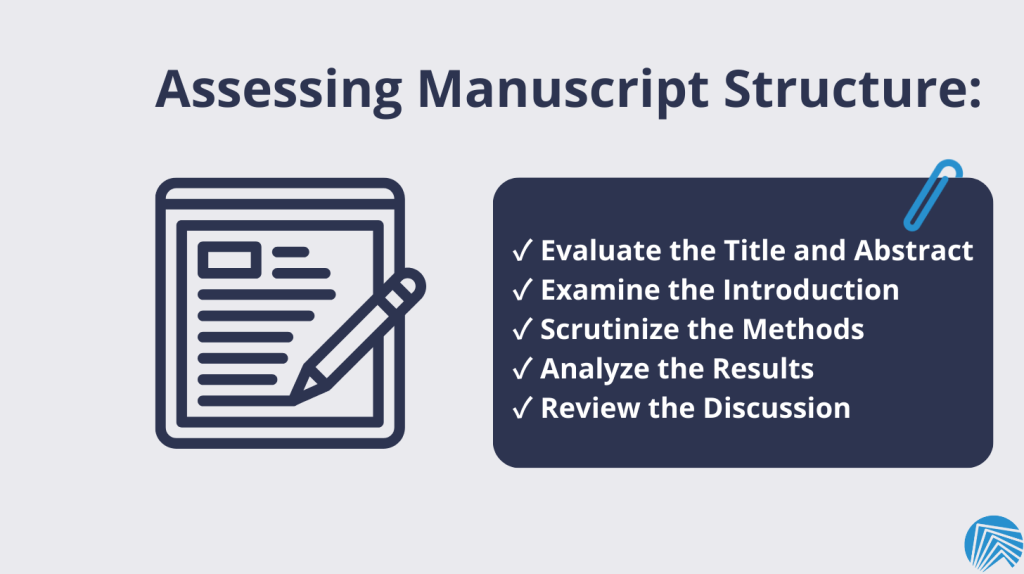 Manuscript Peer Review: Assessing Manuscript Structure and Organization