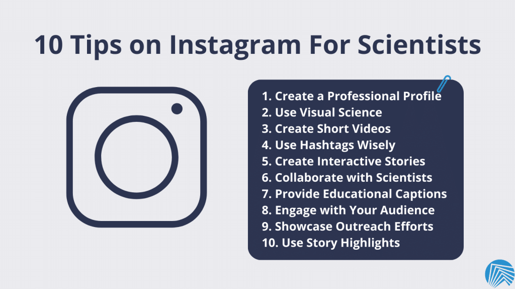 10 Tips on Instagram for Scientists