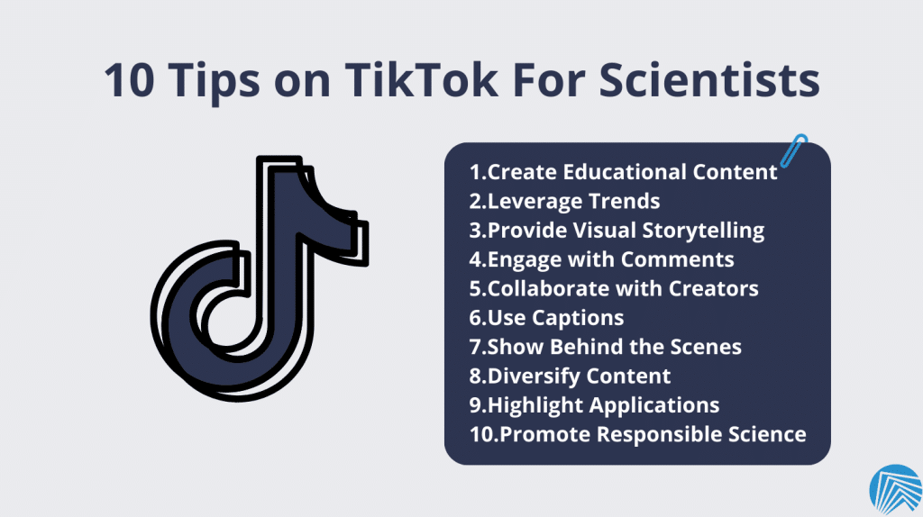 10 Tips on TikTok For Scientists