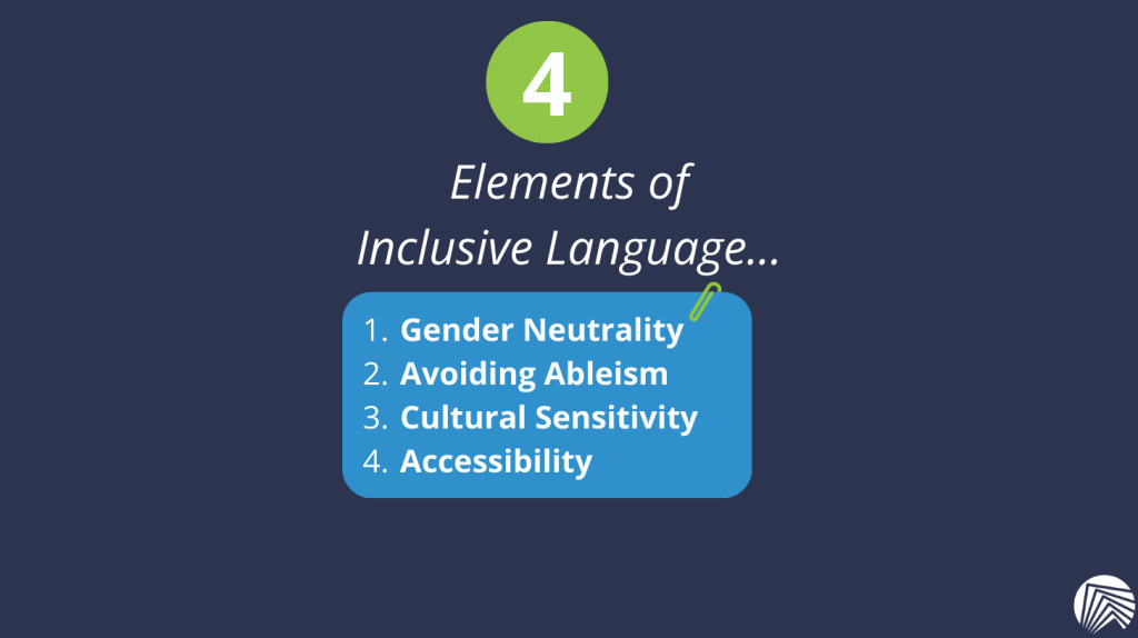 4 Elements of Inclusive Language in Science Manuscripts